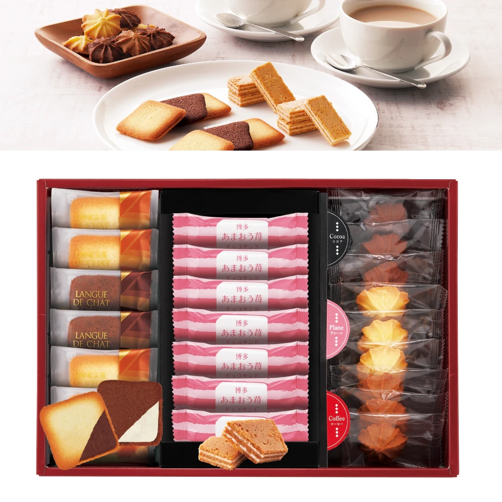 あまおう苺チョコサンド（虹）