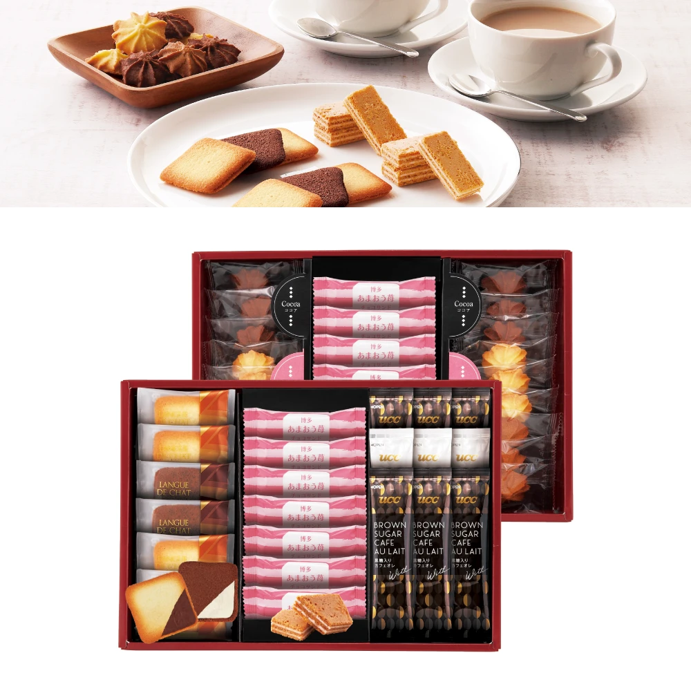 あまおう苺チョコサンド（星）
